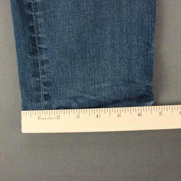 Levis 513 Jeans Mens 33x30 Blue Denim Slim Straight Medium Wash Actual 32x27 - Picture 8 of 11